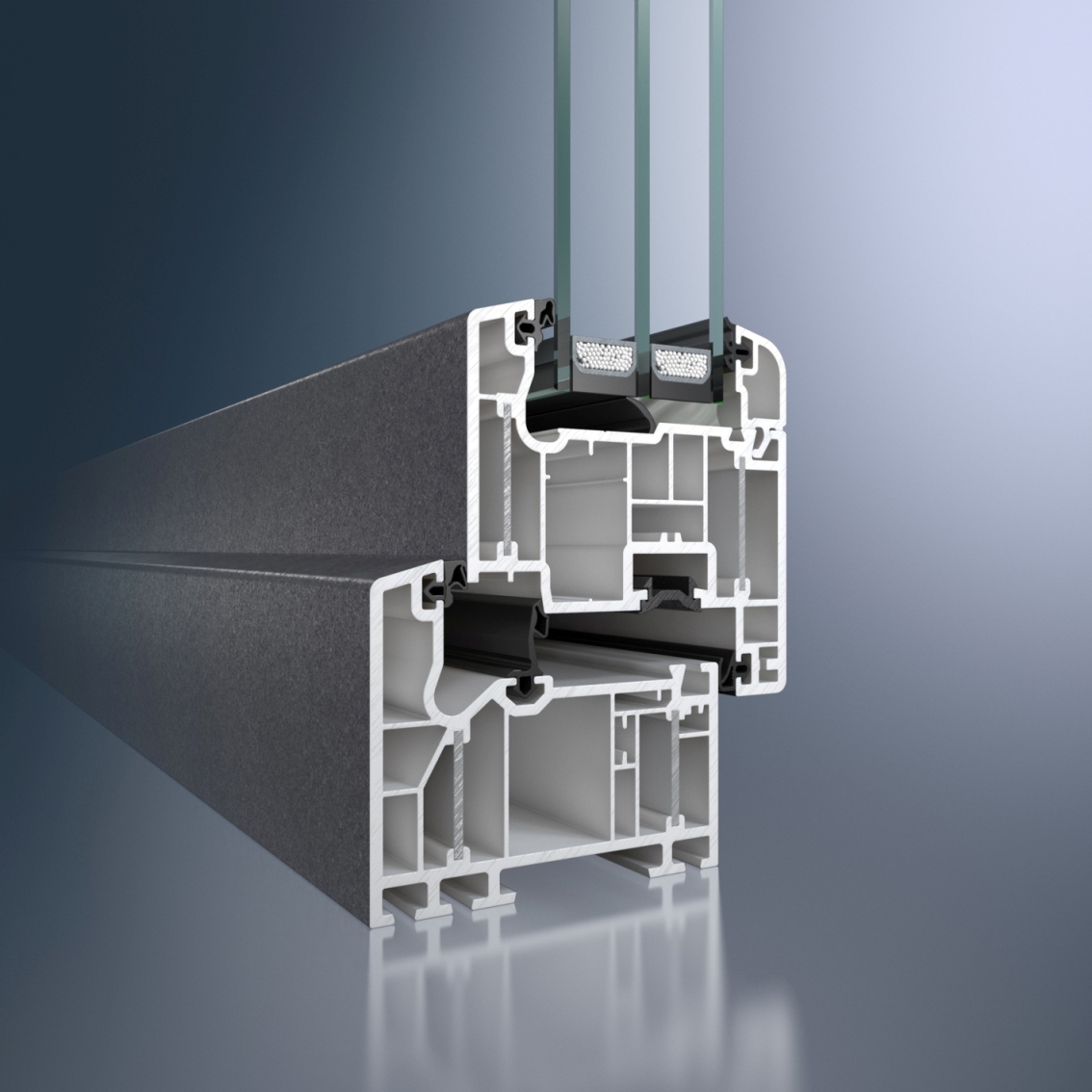 Okenní systém Schüco ThermoPlus