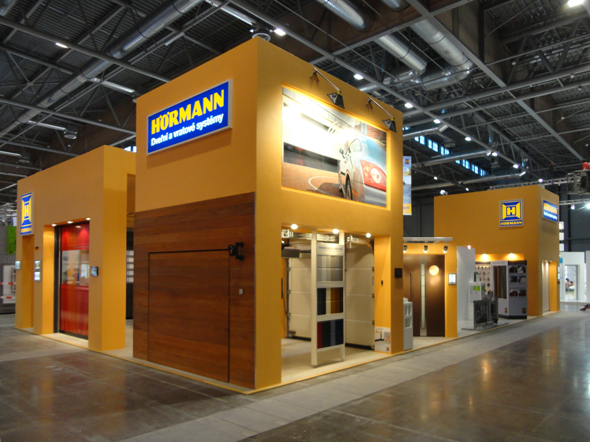 Stánek společnosti Hörmann na IBF 2012