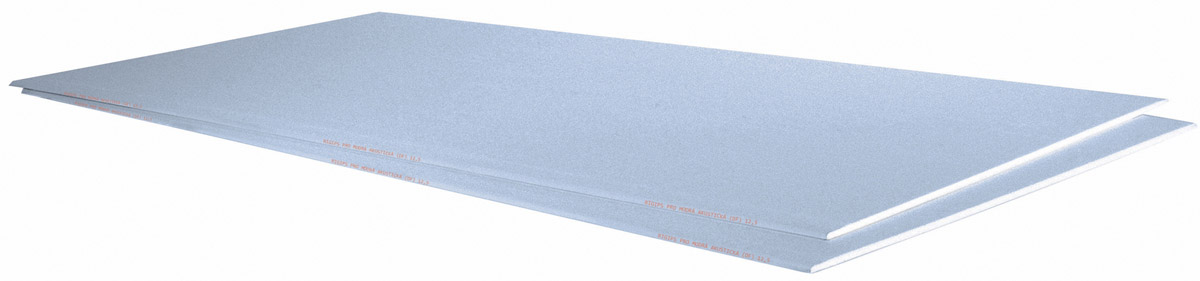 Modrá akustická sádrokartonová protipožární deska MA (DF)