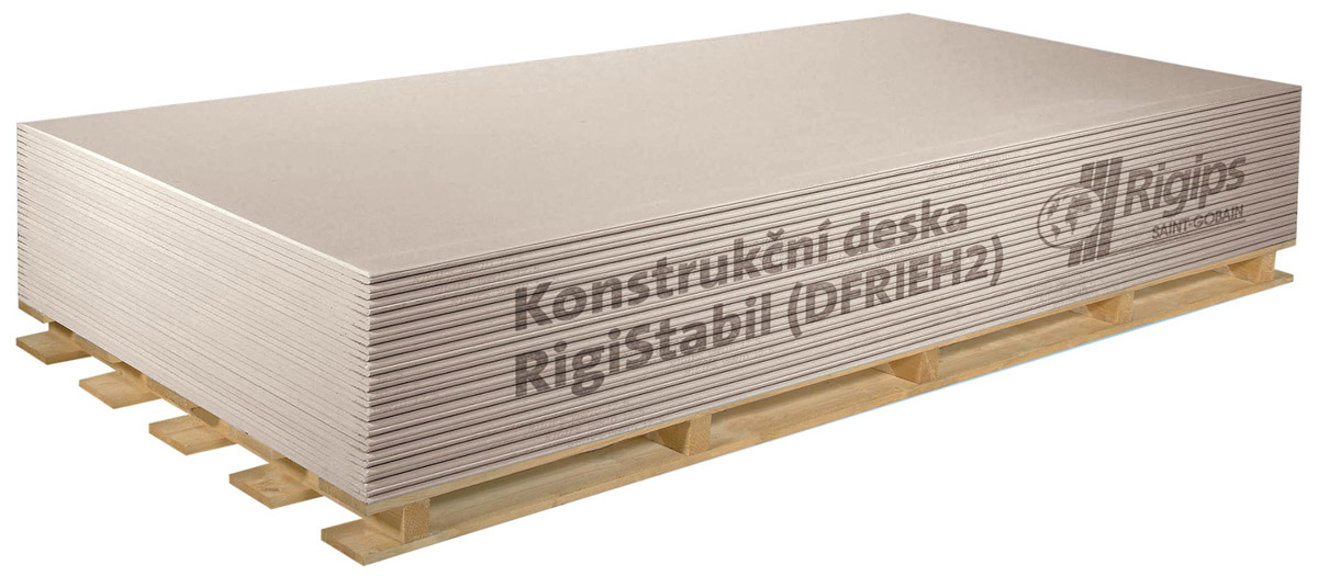 Univerzální sádrokartonová konstrukční deska RigiStabil (DFRIEH2) 