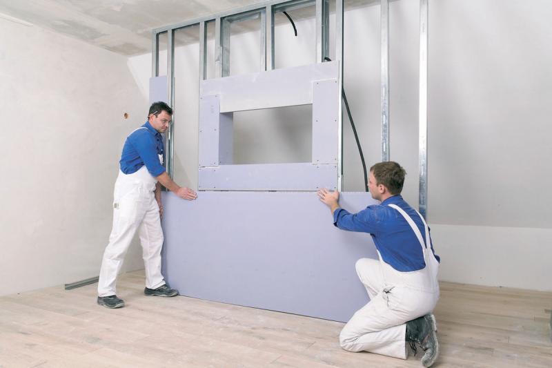 Desky Knauf Diamant v sobě kombinují ty nejlepší vlastnosti sádrokartonových a sádrovláknitých desek