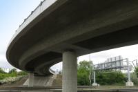 Most přes Jižní spojku na Spořilově Most přes Jižní spojku na Spořilově