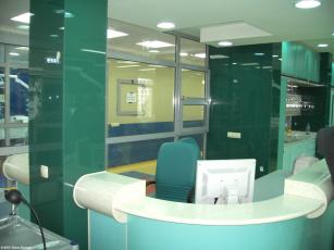 Antibakteriální sklo v nemocnici N. I. Pirogova v Sofii Antibakteriální sklo v nemocnici N. I. Pirogova v Sofii