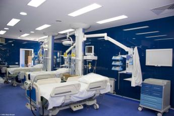 Antibakteriální sklo v nemocnici N. I. Pirogova v Sofii Antibakteriální sklo v nemocnici N. I. Pirogova v Sofii