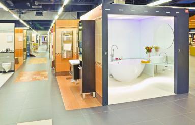 Showroom Siko v Praze na Zličíně a realizovaný návrh Jany Compeľové