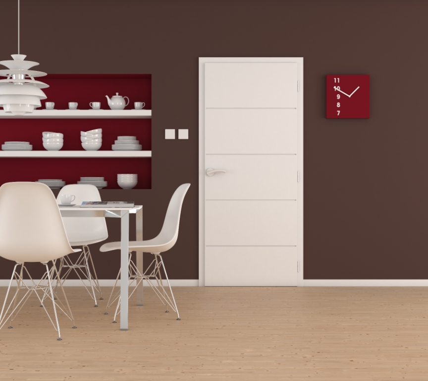 SOLODOOR, model POLAR 4, povrch Bílá POLAR