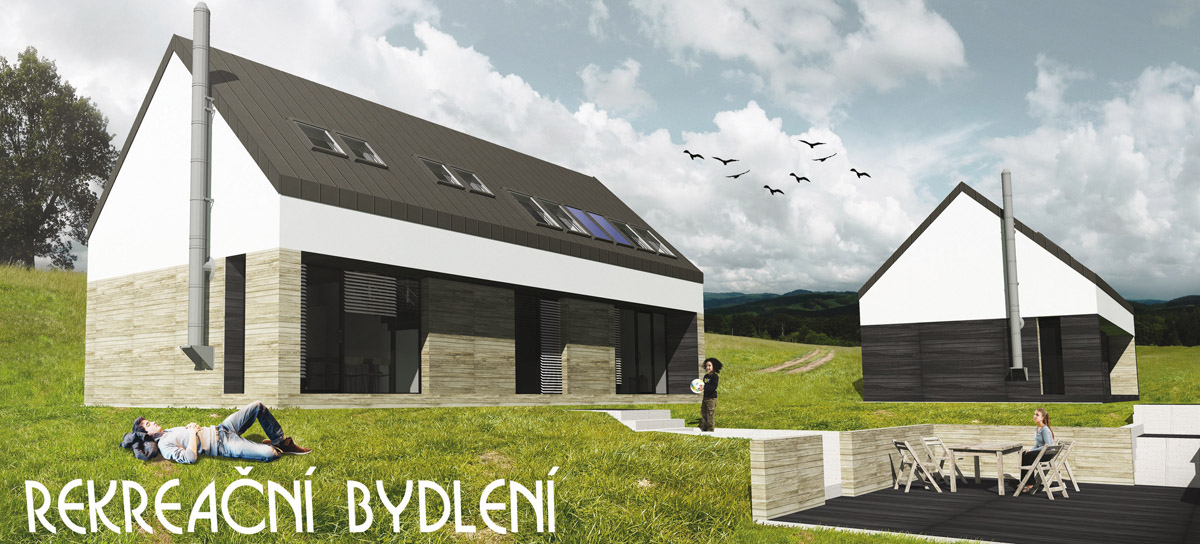 Obr. 3: Martin Pagáč, projekt Rekreační bydlení Salaše