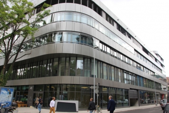 Nové sídlo Německé rady pro šetrné budovy ve stuttgartském komplexu Caleido