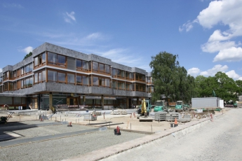 Přibližně 53 miliónů eur stála kompletní rekonstrukce památkově chráněných budov v Karlsruhe