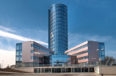BEA Centrum Olomouc, provětrávaná fasáda z hliníkových kompozitních panelů ALUBOND