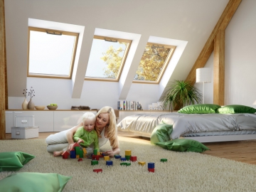 Firma Roto střešní okna uvedla na trh nový typ střešního okna RotoQ, které splňuje normou doporučený parametr pro pasivní domy