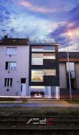Obr. 1: Vizualizace plusového domu v Brně-Komíně