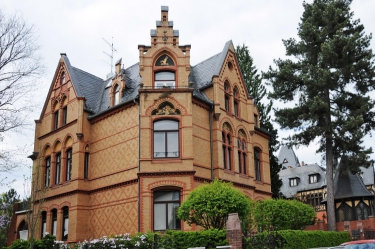 Obr. 1: Lícové murivo Klinker na mestskej vile vo Wiesbadene (Nemecko)