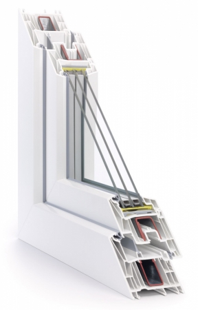 Nový okenní systém SYNEGO s 80 mm stavební hloubkou a Uw až 0,66 W/m².K
