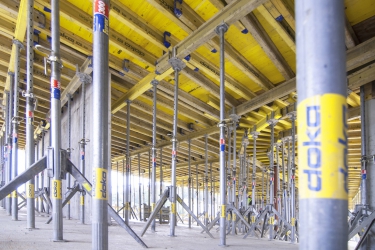 Bednění Dokaflex pro betonáž stropních desek je možné nejen u monolitických konstrukcí, ale například i u zděných staveb a dalších konstrukcí