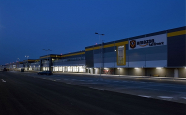 Distribuční centrum Amazonu v Praze