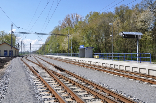 Modernizace trati Hradec Králové – Pardubice – Chrudim, 1. stavba, zdvoukolejnění úseku Stéblová–Opatovice nad Labem