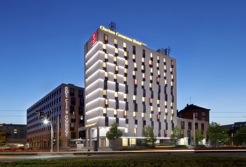 Součástí komplexu City Center Olomouc je původní hotel Sigma