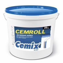 Pastovitá omítka Cemix CEMROLL akrylát v hotovém balení
