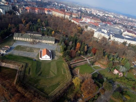Obr. 1: Objekt Velkého dělostřeleckého skladu v areálu Korunní pevnůstky v Olomouci