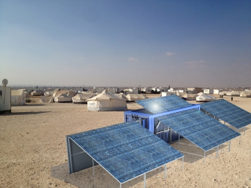 Projekt mobilních solárních panelů z Německa