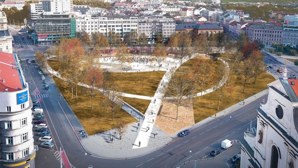 V Brně vybrali budoucí podobu Moravského náměstí