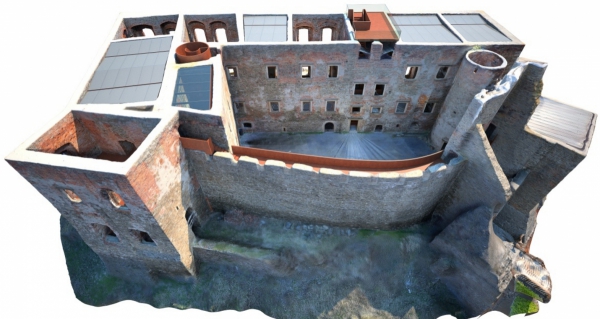 Projekt rekonstrukce paláce hradu Helfštýna, vizualizace Atelier-r, s. r. o.