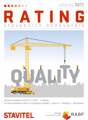 Rating stavebních dodavatelů 2017