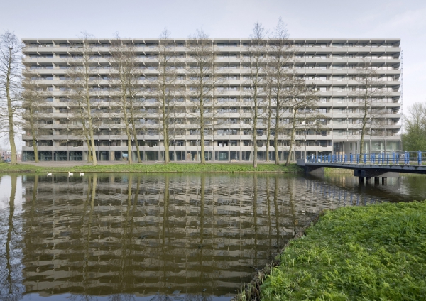 Deflat Kleiburg v Amsterdamu od studií NL Architects a XVW architectuur, foto Marcel van der Brug