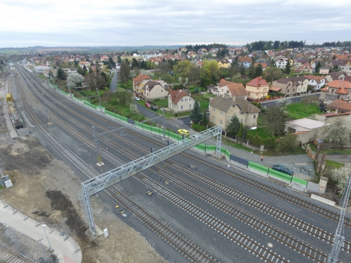 Obr. 7: Modernizace traťového úseku Praha-Běchovice–Úvaly
