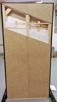 Obr. 4: Prototyp panelu s NCC pěnou