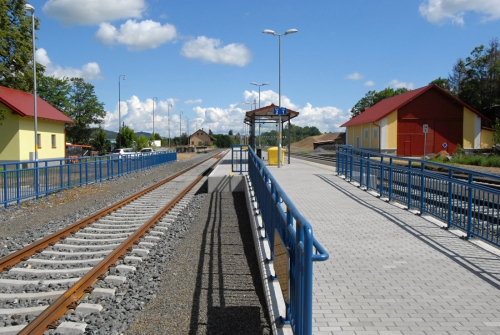 Obr. 9: Rekonstrukce železniční trati Klatovy–Železná Ruda