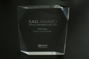 IPR Praha získal mezinárodní cenu za práci s geografickými daty