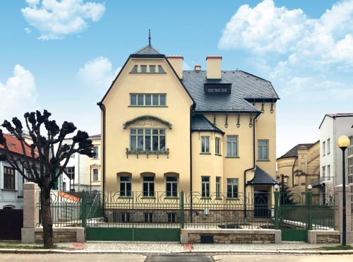 Rekonstrukce secesní vily v Jihlavě