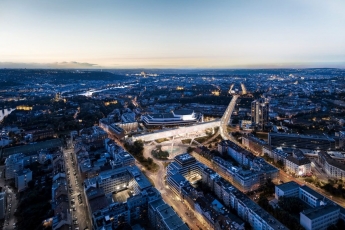 Architektonickou soutěž na novou halu Kongresového centra Praha vyhrála španělská kancelář OCA