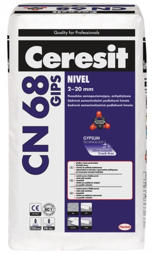 Nová sádrová stěrka Ceresit CN 68 GIPS