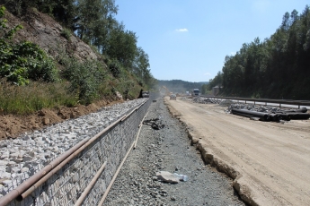 Šachty Tegra při modernizaci dálnice D1