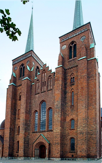 Obr. 1: Katedrála v Roskilde, Dánsko (foto Admean)