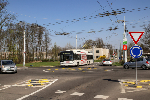 Obr. 14: Prodloužení trolejbusových tratí Trnová–Ohrazenice a Pardubičky–Zámeček Pardubice