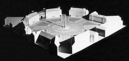 Engelova původní koncepce Vítězného náměstí