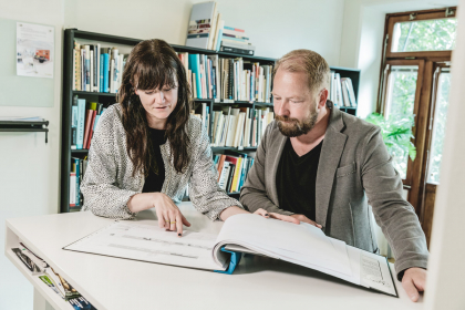 Carolin Flemingová a Johan Granqvist z architektonické kanceláře Total Arkitektur 