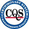 Certifikát systému managementu kvality ISO 9001