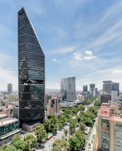 Torre Reforma, Mexico City, foto Moritz Bernoully