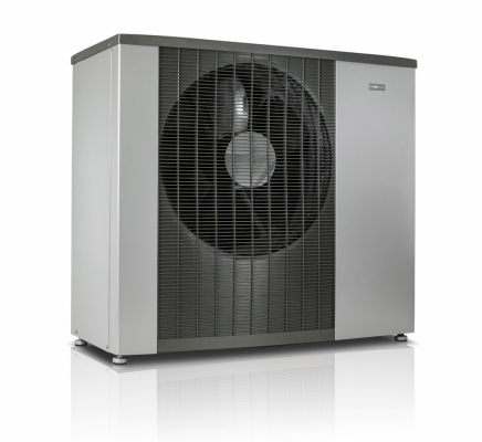 Tepelné čerpadlo NIBE F2120 systému vzduch – voda s výstupní teplotou topné vody až 65 °C vhodné i do nezateplených budov