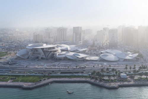 Katar otevřel budovu národního muzea od architekta Nouvela, foto Iwan Baan