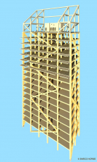 3D model konstrukce