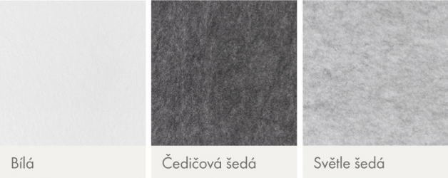 Knauf Cleaneo Single Smart nabízí tři barevné varianty – bílá, čedičově šedá a světle šedá