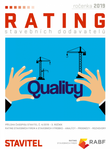 Ročenka Rating stavebních dodavatelů 2019