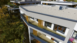 Každý byt disponuje potřebným balkonem nebo terasou