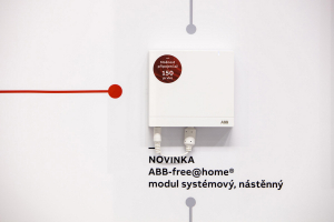 ABB-free@home – systémový modul nové generace umožňující zapojit až 150 prvků inteligentní elektroinstalace